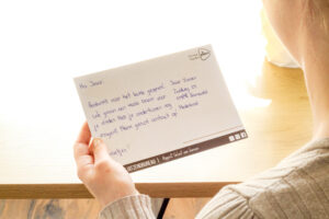 Verras je relaties met handgeschreven kaarten